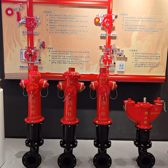 Ss100/Ss150 Pn16 Outdoor Aboveground Fire Hydrant