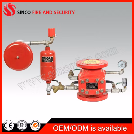 Factory Price Ductile Iron Flange Type Wet Alarm Check Valve for Fire Protection