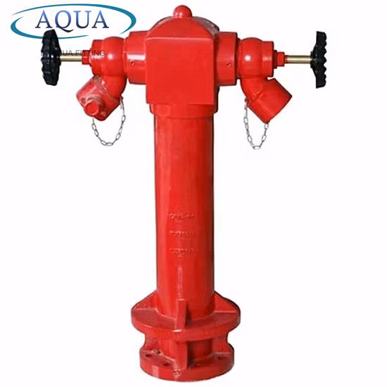 Ductile Iron Pillar Type Red Outdoor Underground/Ground Fire Hydrant